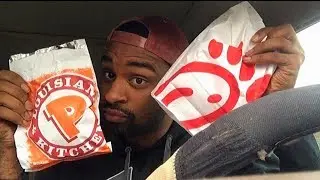 Popeye's vs Chick-fil-A mukbang. Which is better?!