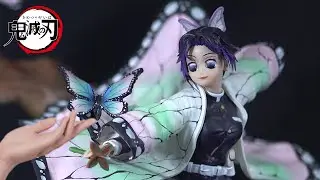 How I make shinobu resin figure(Demon slayer: Kimetsu no Yaiba figure)