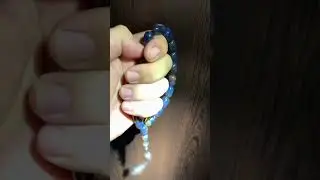 Mavi Dominik Amber. Strong Blue Dominican Amber.