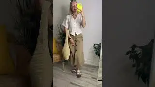 Лёгкая красивая блуза, в составе лён, с AliExpress #aliexpress #fansilanen