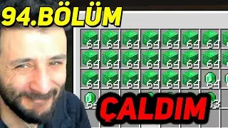 GİZLİCE YUGO'nun HAZİNESİNİ ÇALDIM 😏 MİNECRAFT (2023) 94.Bölüm
