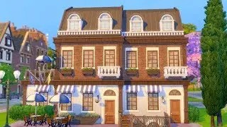 Turning This Old Building into a University Nightclub in The Sims 4