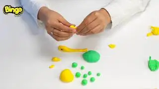 Bingo Toys - هنشكل ونعمل مجسمات للحيوانات اللى بنحبها من اخف واحلى صلصال من بينجو😍🐢🐧