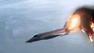 CGI Jet Explosion
