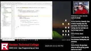 Room Database LIVE Example Part2 - Android Lesson 10.1 - AWD 1112 Spring 2020
