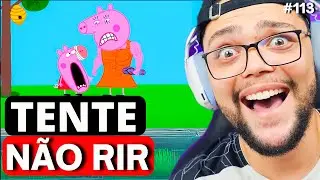 TENTE NÃO RIR IMPOSSÍVEL !! com WELL CARDOSO |  PEPPA PIG ENGRAÇADA ( Redublagem Well Cardoso )