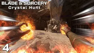 Using My New Spells To Defeat Hector! - Blade & Sorcery: Crystal Hunt ep. 4