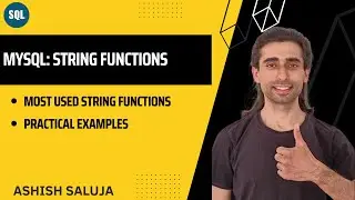 MySQL String Functions: Practical Examples - Hindi