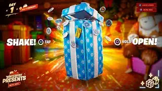 FORTNITE WINTERFEST UPDATE! OPENING ALL PRESENTS TODAY! (Fortnite Chapter 4)