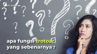 Buat apa uang triliyunan rupiah bangun trotoar