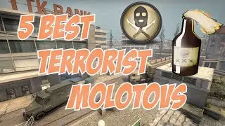 Overpass - 5 BEST Terrorist Molotovs