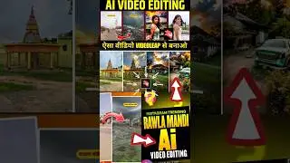 Ai video editing kaise kare free main | rawal mandi horror video editing | Capcut videos editing