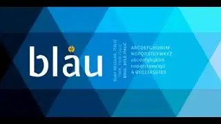 Blau Fonts from Wilton Foundry