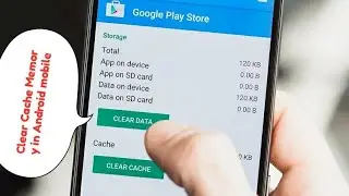 How to clear cache memory in android device