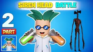 Monster Lab Mobile Apk - 🧪🔬🥼Gameplay Walkthrough Part 2 Siren Head Battle (iOS, Android) | Max Level