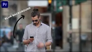 Cara Blur Background Video Di Premiere Pro | tutorial | Cinematic Video
