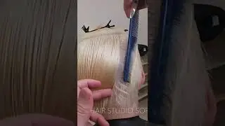 Стильна зачіска на коротке волосся ! Частина 2