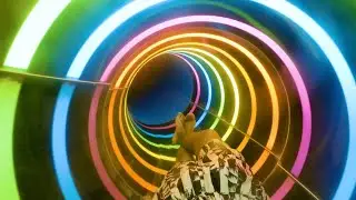 Ride the newest slide at Hurricane Harbor in Arlington