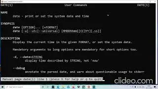 Linux commands - General purpose utilities