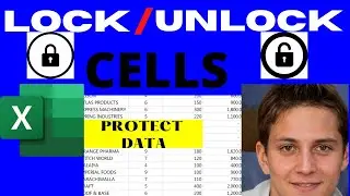 How to LOCK CELLS in Excel for FREE to Protect Your Data & Formulas –Also UNLOCK a Range of cells