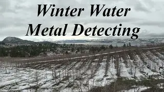 OMG! Silver Bonanza! Winter Lake Metal Detecting in Canada.