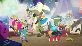 The Mane 6 walk in on Guy's Night