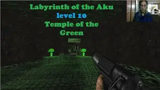 doom 2 - labyrinth of the aku - level 10 temple of the green (2022 version)