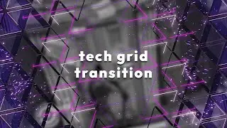 Tech Grid OBS Twitch Stream Transition Stinger