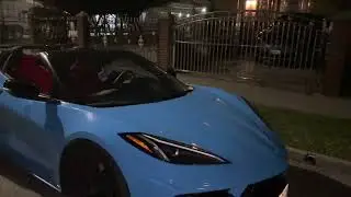Quick night pov corvette c8