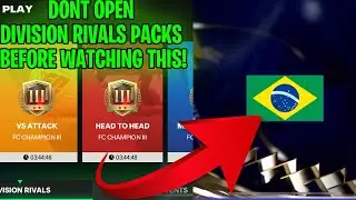 Division Rivals Pack Opening FC Mobile DON'T Open packs before watching this