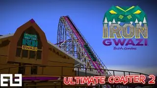IRON GWAZI Recreation | Busch Gardens Tampa Bay | Ultimate Coaster 2