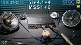 STEG MSS6 + STEG MSS1 vs Awave DSP 4.1 V4 2-WAY ACTIVE (FNS)