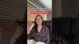 All this time you’ve been using tiktok the wrong way 😌