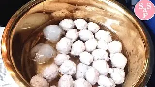 ဝက်သားလုံးလုပ်နည်း လုချင်းမူHow to make Pork Balls