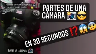 Partes de una cámara Reflex 🤩🥳📸