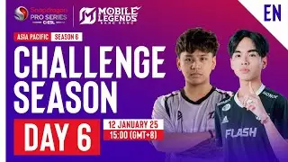 🔴 [EN] AP Mobile Legends: Bang Bang | Snapdragon Mobile Challenge Season | Season 6 | Day 6