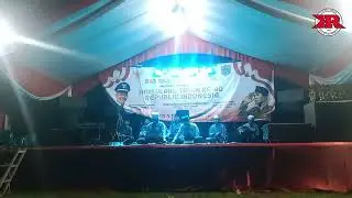 Tampilan anak anak paskibra garuda sakti di akhir acara  dan di malam puncaknya di HUT RI yang ke 80