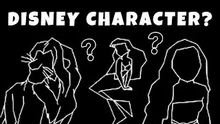 Guess The Disney Character From Scribbles | Guess The Disney Character