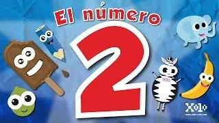 El número 2 en español para niños - Videos Aprende