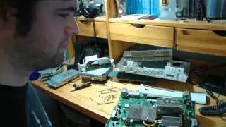 How to take apart an XBOX 360 : the Prep work B4 using Heat Gun fix