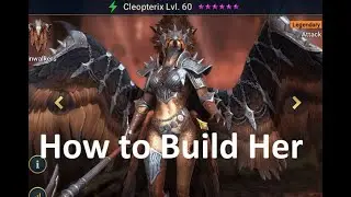 Cleopterix - How to Build Her Raid Shadow Legends