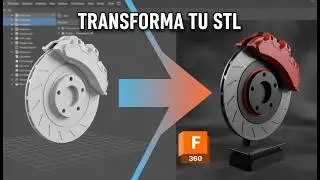 MODIFICA y MEJORA tus DISEÑOS STL en FUSION 360   TUTORIAL de DISEÑO 3D