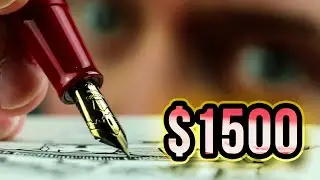 Will Using a $1500 Pen Affect my Drawing? Namiki Yukari Royale Fountain Pen TEST/Review