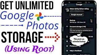 How To Get Unlimited Google Photos Storage || Get Unlimited Google Photos Backup 🔥