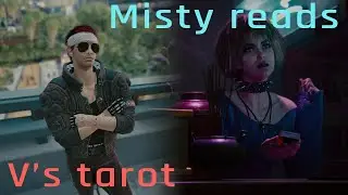 V visits Misty after collecting all tarot cards - Cyberpunk 2077