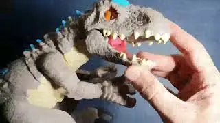 Imaginext  Indominus Rex Destructor de Jurassic Worldm, Monstruosamente divertido