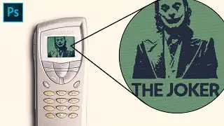 How To Make Old NOKIA Cell Phone Effect