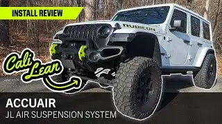 Accuair 3.5'' Dynamic Lift Kit Initial Impressions & Install Overview on Jeep JLU