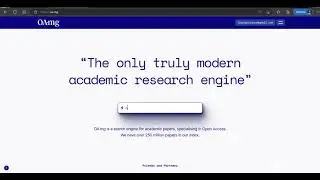 OA.mg Unveiled: The Modern Academic's Gateway to Research (Access Guide 1)