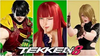 Tekken 8 - Teen Titans Character Customizations #tekken #tekken8